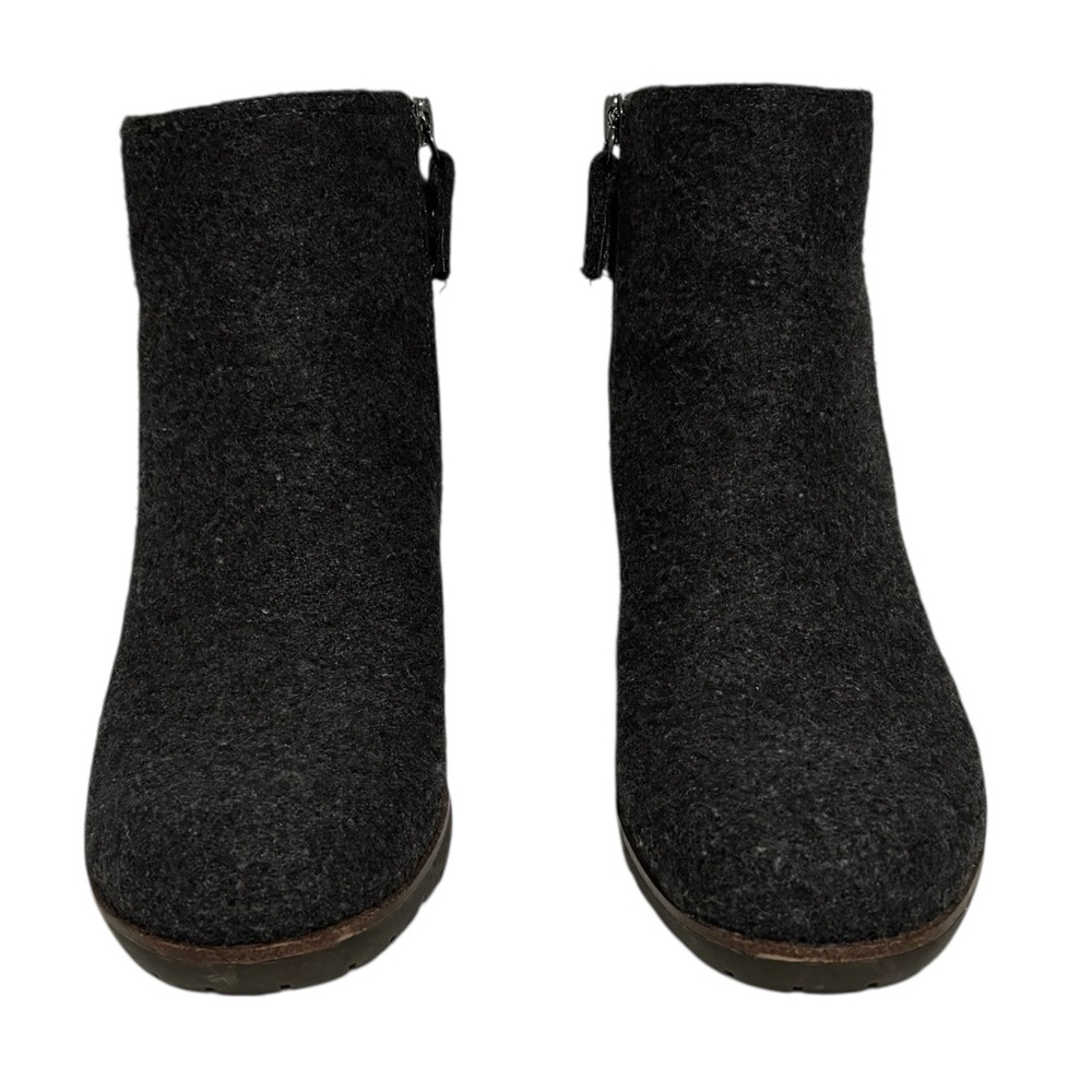 Dr. Scholls- “Noelle” Gray Felt Wedge Ankle Boots – Size‎ 7 - 2.5” Wedge Heel S4 - Picture 2 of 12
